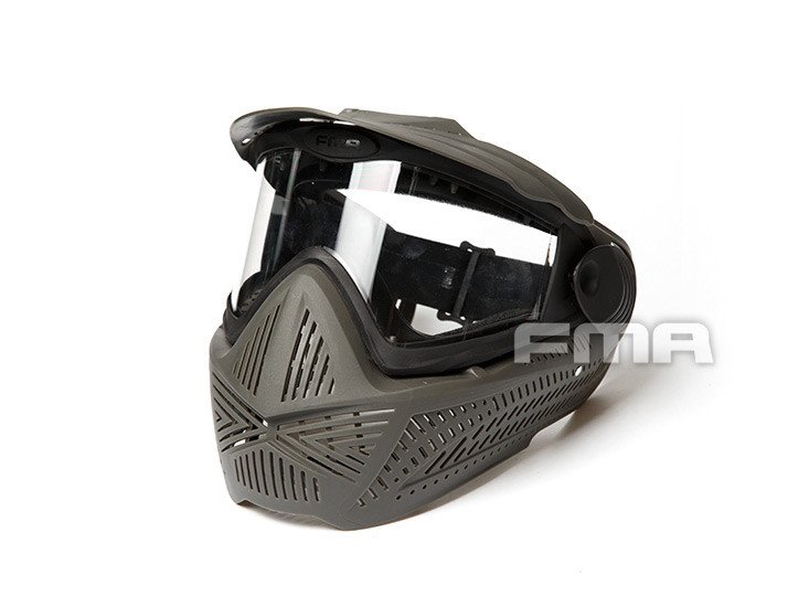 FMA F2 Full Face Protection Mask - Green