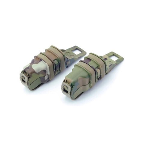 FMA Polymer MOLLE FastMag Pouch for Pistol Magazines, 2 pcs - MC
