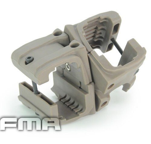 FMA MP7 Adjustable Magazine Double Clip - Tan