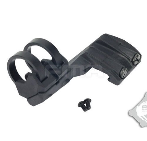 FMA Left Side RIS Mount for Flashlight with a diameter of 20-25 mm - Black