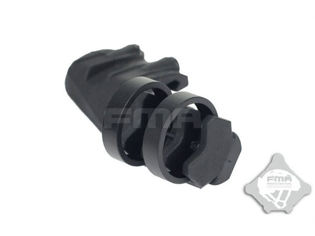 FMA Left Side RIS Mount for Flashlight with a diameter of 20-25 mm - Black