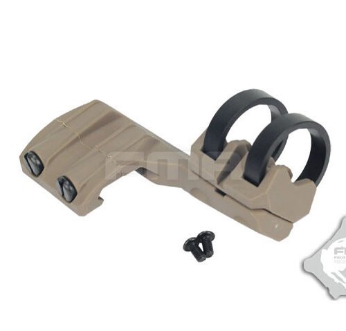 FMA Right Side RIS Mount for Flashlight with a diameter of 20-25 mm - Tan