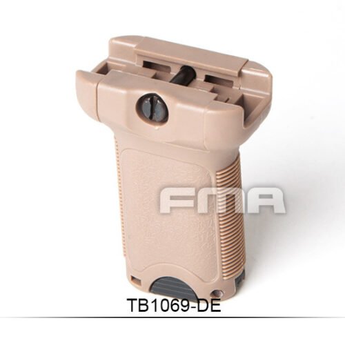 17979 FMA TD Tactical Grip For RIS Rail with Cap - Tan