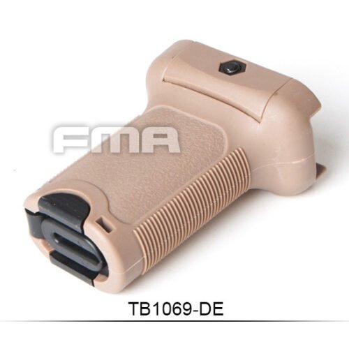 17980 FMA TD Tactical Grip For RIS Rail with Cap - Tan