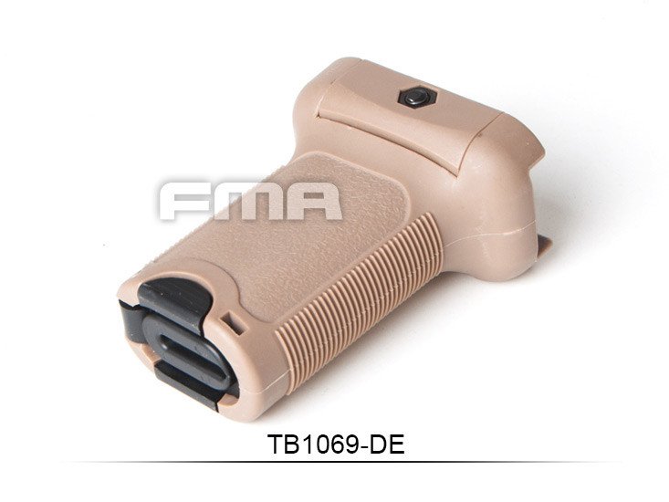 17980 FMA TD Tactical Grip For RIS Rail with Cap - Tan