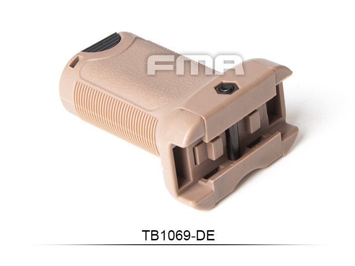 17981 FMA TD Tactical Grip For RIS Rail with Cap - Tan
