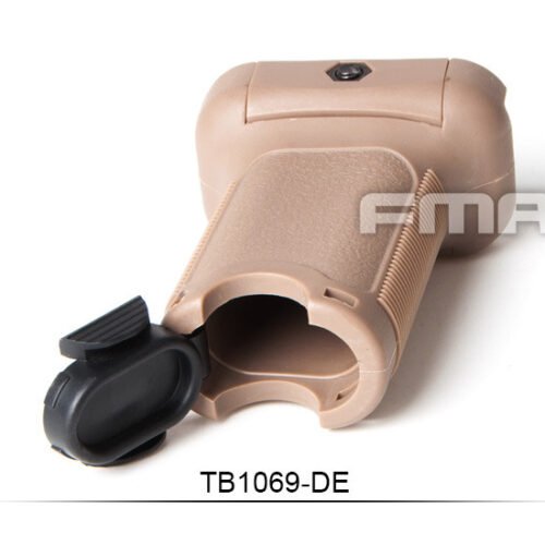 17982 FMA TD Tactical Grip For RIS Rail with Cap - Tan