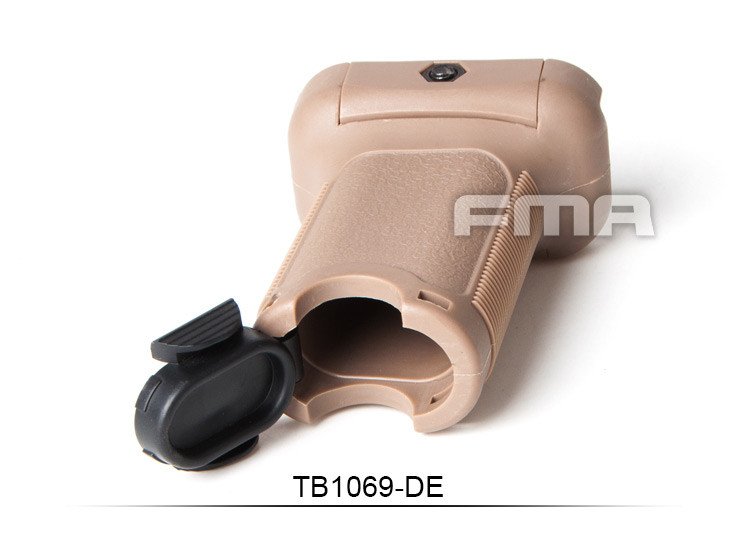 17982 FMA TD Tactical Grip For RIS Rail with Cap - Tan