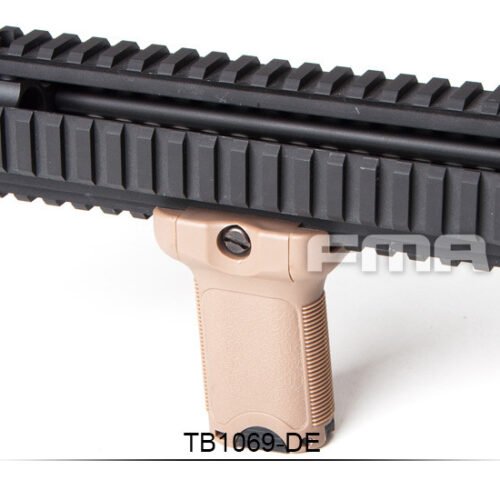 17984 FMA TD Tactical Grip For RIS Rail with Cap - Tan