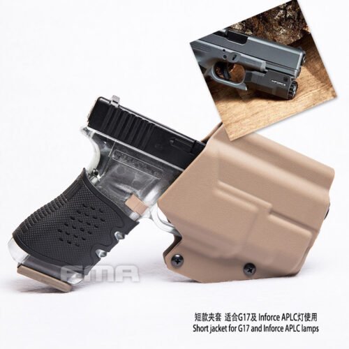 FMA Low Kydex Holster (G-Series with Flashlight ALPC), Right Hand - Tan