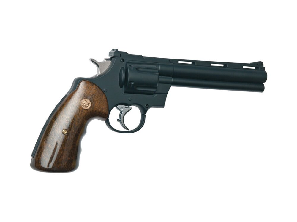 ASG Zastava R-357 GNB Gas Revolver - Black