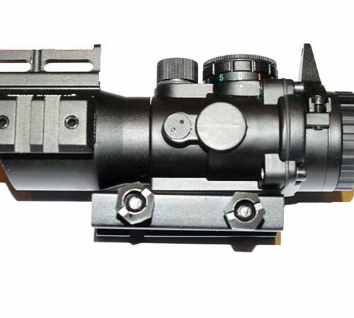 STRIKE 4x32 Optic Scope with Fiber-sight - Black