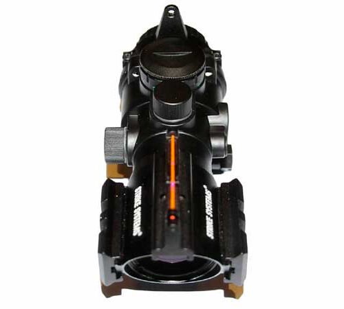 STRIKE 4x32 Optic Scope with Fiber-sight - Black