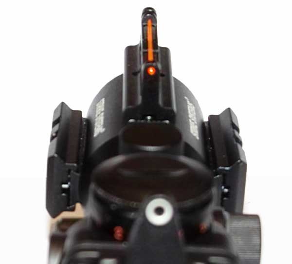 STRIKE 4x32 Optic Scope with Fiber-sight - Black