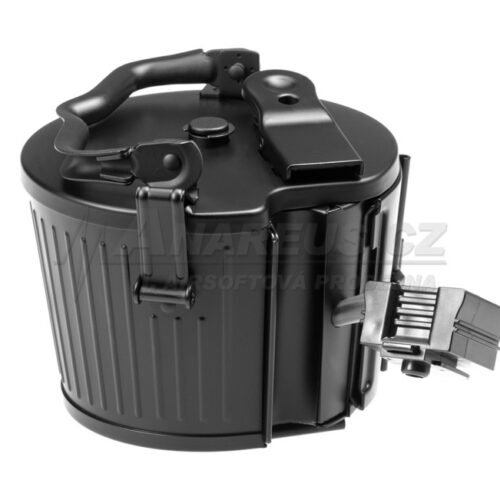 G a G Electric Drum Magazine for MG42, 1700 BBs - Black