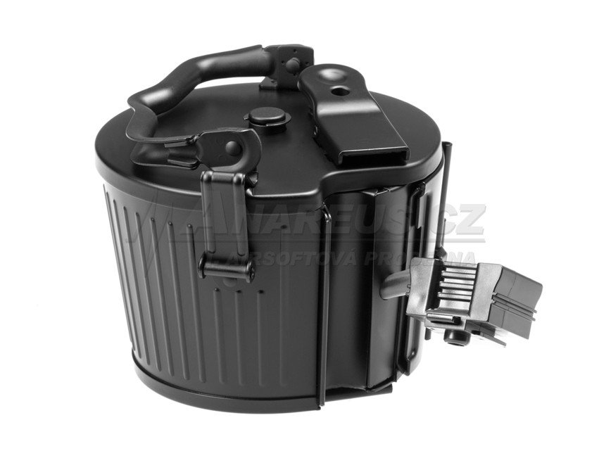 G a G Electric Drum Magazine for MG42, 1700 BBs - Black