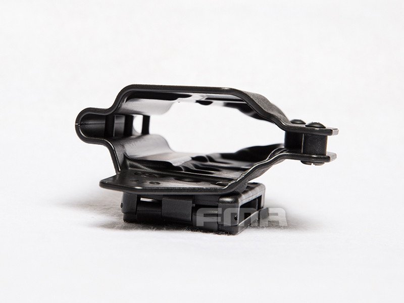 FMA Low Kydex Holster (G-Series with Flashlight ALPC), Right Hand - Black