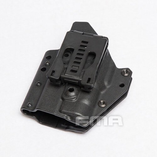 FMA Low Kydex Holster (G-Series with Flashlight ALPC), Right Hand - Black