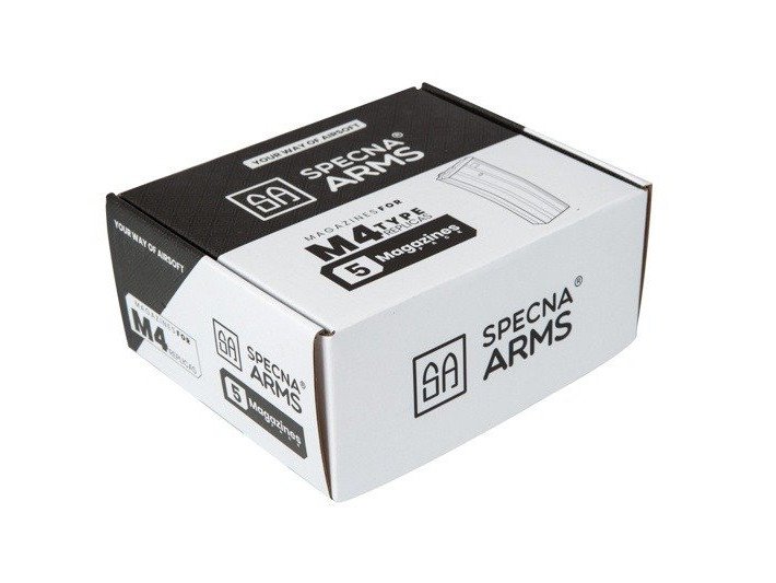 SA Magazine M4/16 for 120 BBs, Mid-Cap - Black