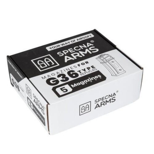 SA Magazine G36 for 140 BBs, Mid-Cap - Black