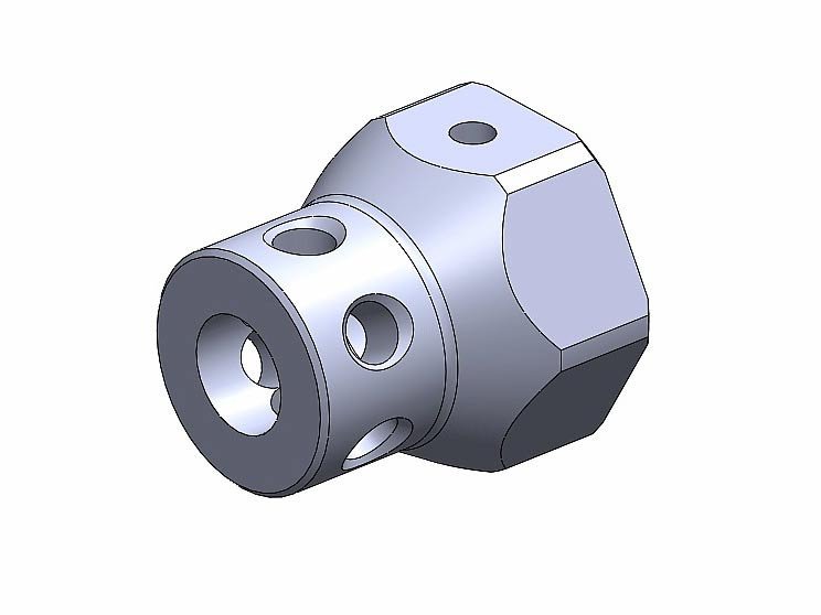 CNC muzzle break type G - posityve 14 plus
