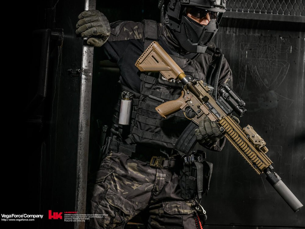 Umarex VFC HK416 A5 AEG - Tan (RAL 8000)
