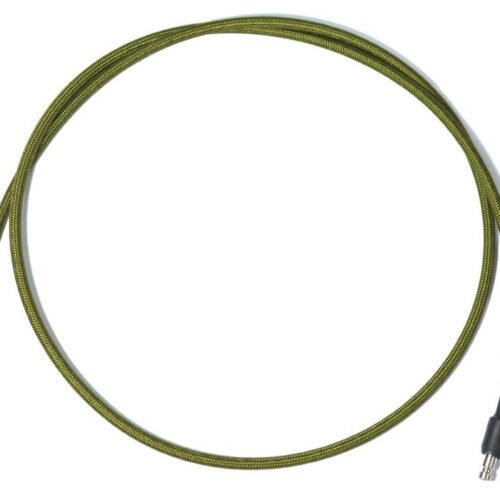 MANCRAFT HPA Hose MICRO DUAL QD 4 mm with Braid (106 cm) - Green