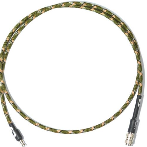 MANCRAFT HPA Hose MICRO DUAL QD 4 mm with Braid (106 cm) - Woodland