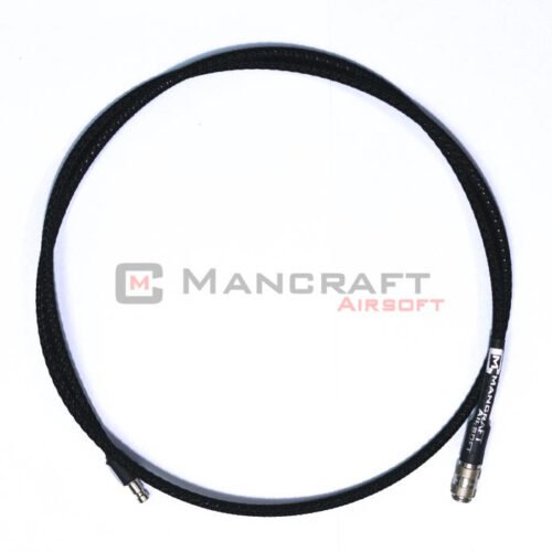 MANCRAFT HPA Hose MICRO DUAL QD 4 mm with Braid (106 cm) - Black