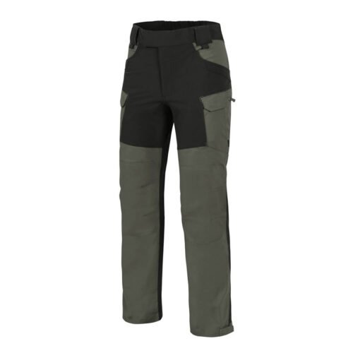HELIKON HYBRID OUTBACK(R) Pants DuraCanvas(R) - Taiga Green/Black