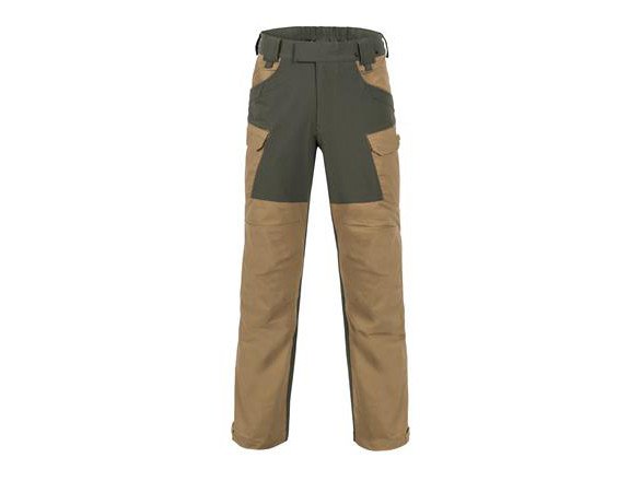 HELIKON HYBRID OUTBACK(R) Pants DuraCanvas(R) - Taiga Green/Black