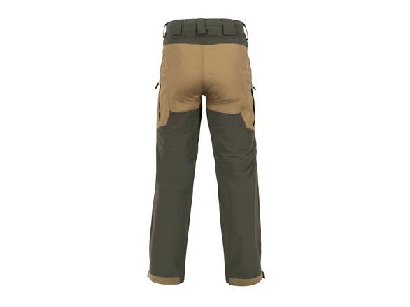 HELIKON HYBRID OUTBACK(R) Pants DuraCanvas(R) - Taiga Green/Black