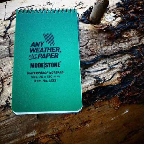 All Weather Notebook 76 mm x 130 mm, 30 sites - GREEN