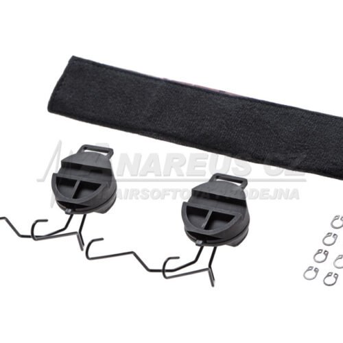 Z Tactical Helmet Rail Adapter Set for Sordin SRD Headset ( BK )