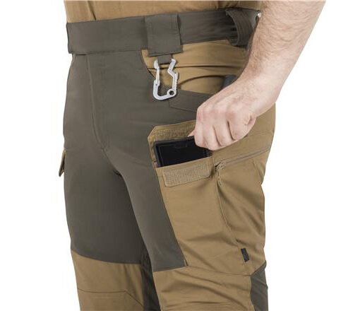 HELIKON HYBRID OUTBACK(R) Pants DuraCanvas(R) - Coyote/Black