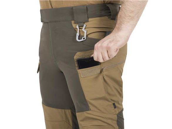 HELIKON HYBRID OUTBACK(R) Pants DuraCanvas(R) - Coyote/Black