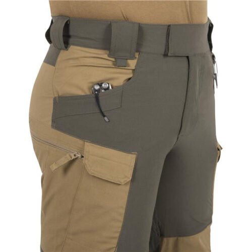 HELIKON HYBRID OUTBACK(R) Pants DuraCanvas(R) - Coyote/Black