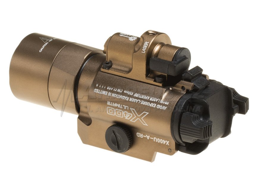 X400U Vampire LED Tactical Light with laser(DE)