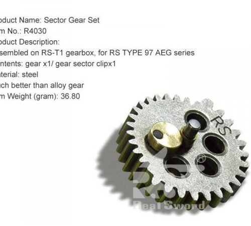 Sector Gear  Set (For RS T1 Gearbox)