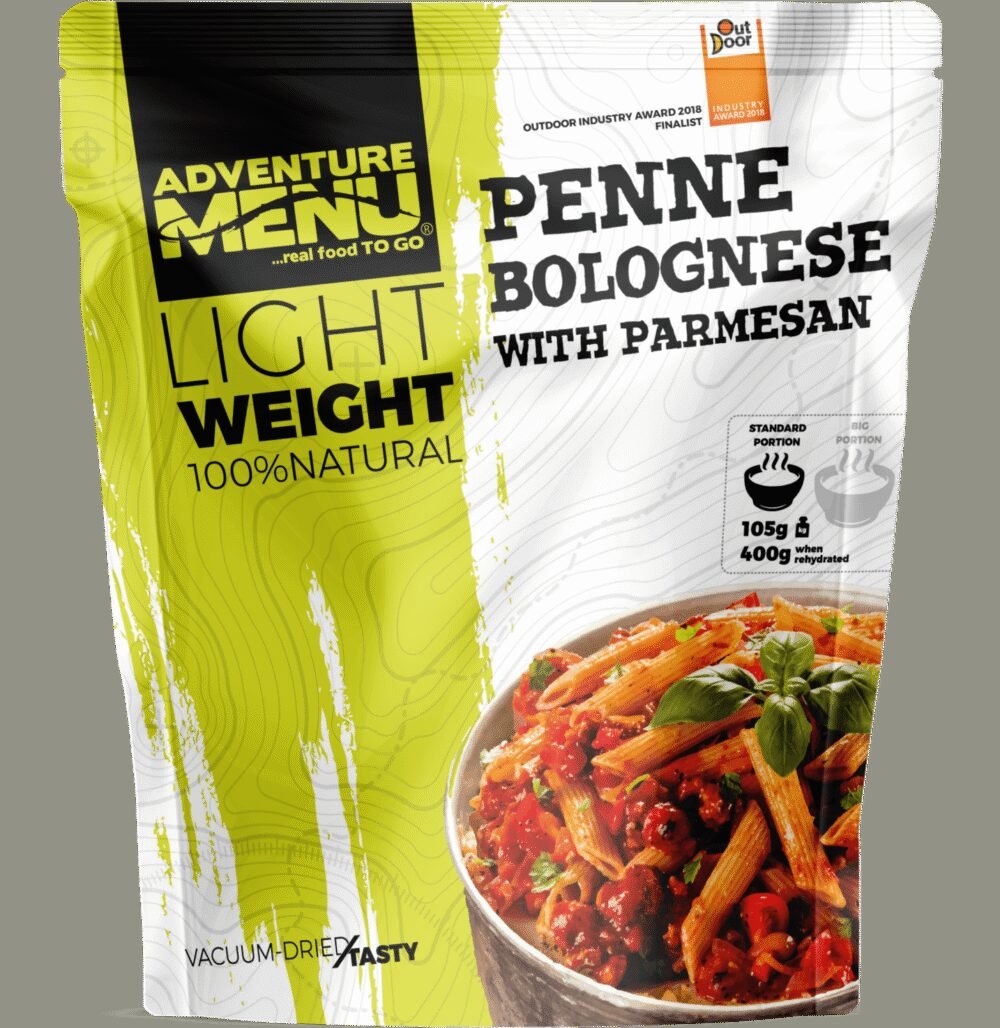 Lightweight Penne Bolognese with Parmesan 400g