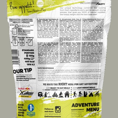 Lightweight Penne Bolognese with Parmesan 400g