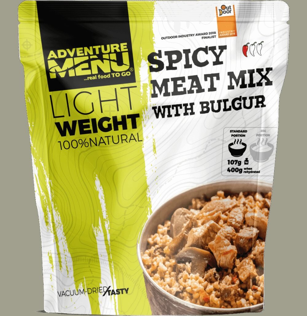Lightweight Spicy meat mix with bulgur 400g
