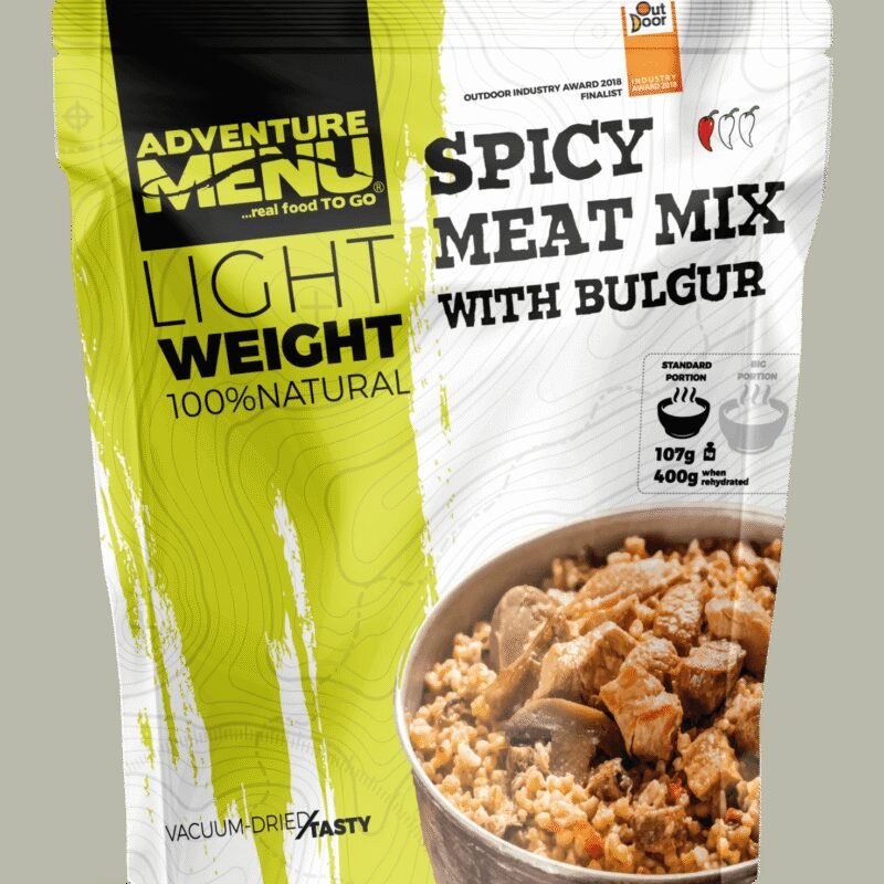 Lightweight Spicy meat mix with bulgur 400g