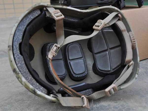 FMA ACH Occ-Dial Liner FAST / MICH Helmet Kit - Black