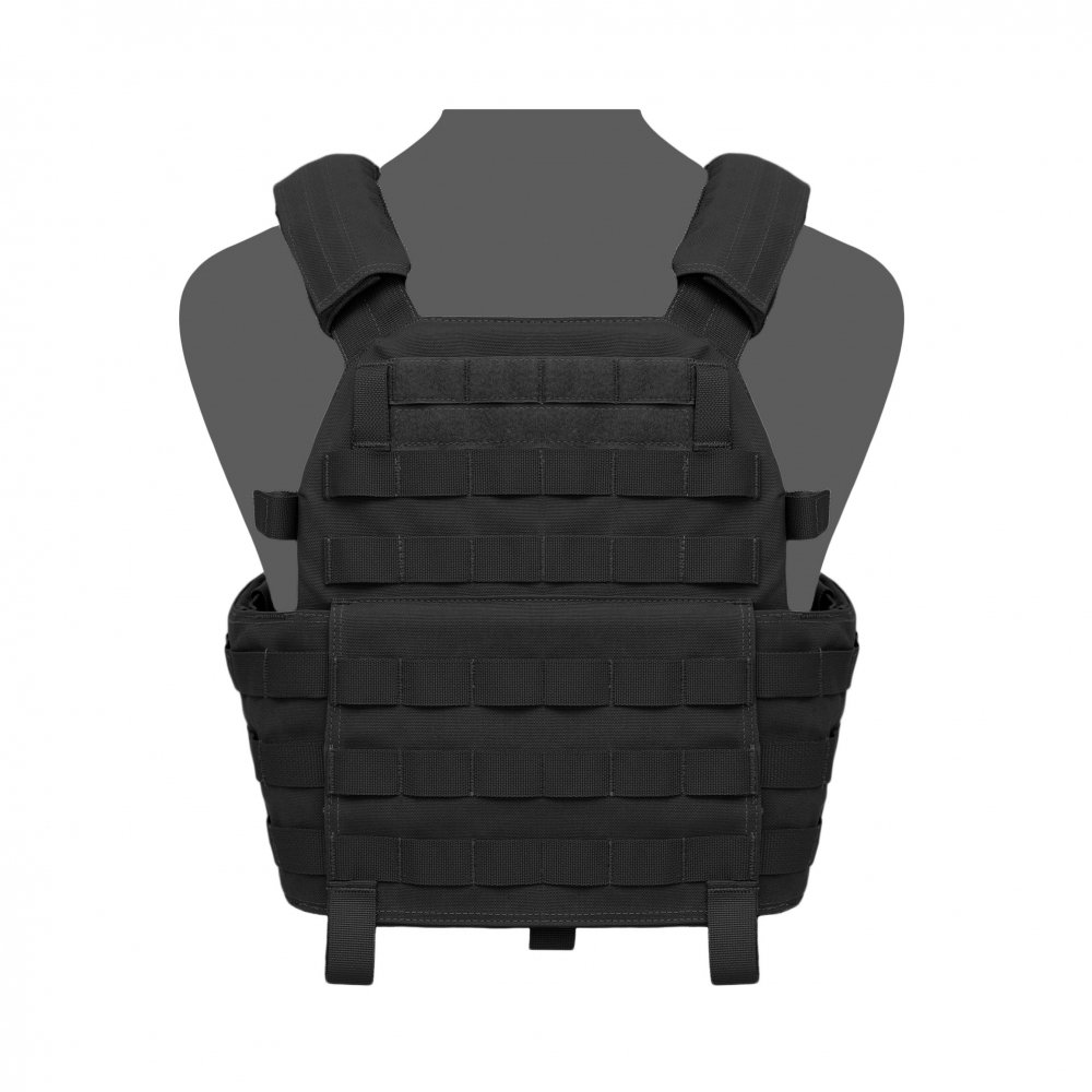 WAS DCS Elite Ops Plate Carrier, without Pouches - Black