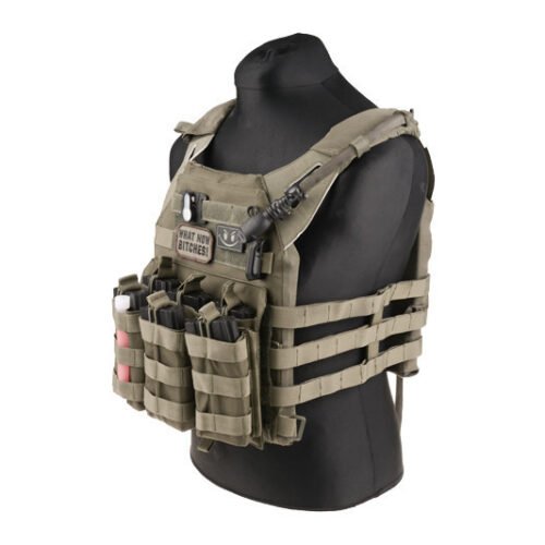 JPC plate carrier 600D vest (BLACK)