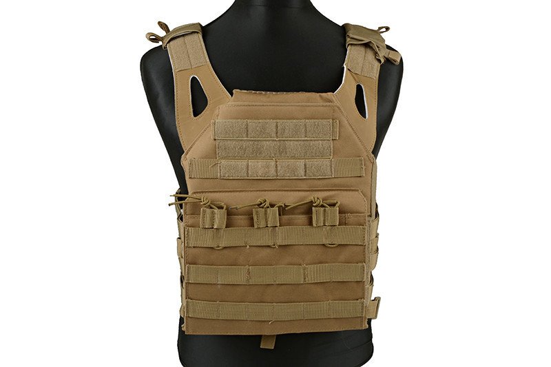 JPC plate carrier 600D vest (TAN)