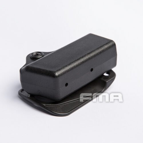 FMA Plastic Pouch for Pistol Magazine 9mm Luger - Black