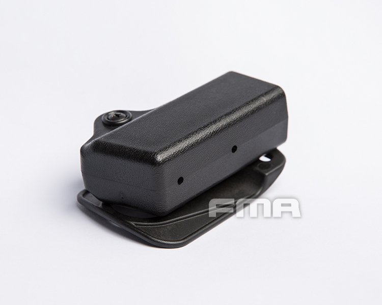 FMA Plastic Pouch for Pistol Magazine 9mm Luger - Black