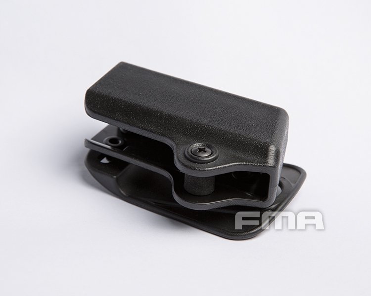 FMA Plastic Pouch for Pistol Magazine 9mm Luger - Black